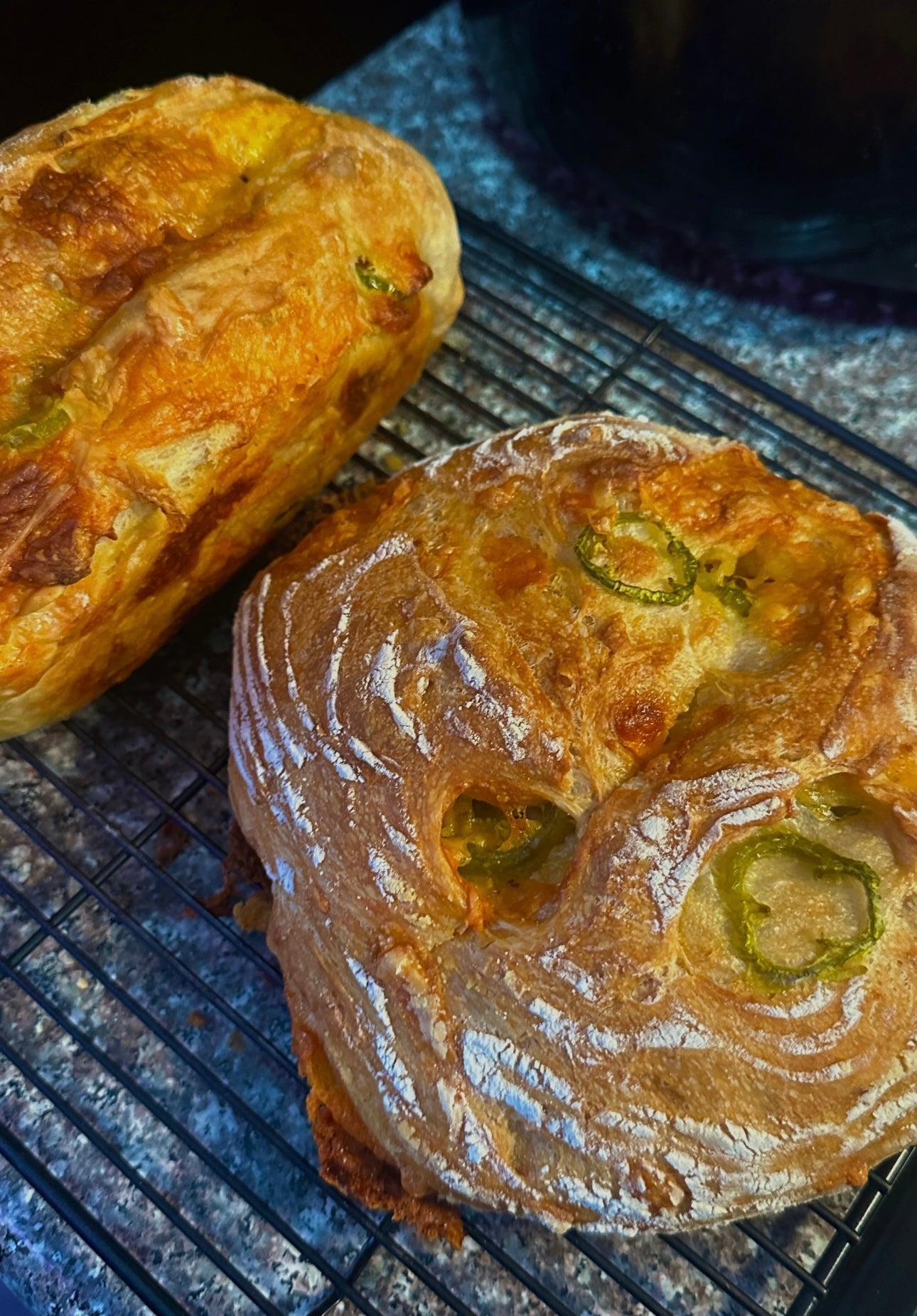 Cheddar Jalapeño bread